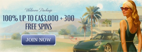VIP Luck Casino Welcome Bonus 100% up to $3000 + 300 Free Spins
